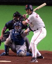 Kiyohara hit by pitch